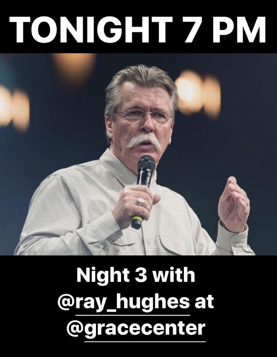 Tonight! <a href="/Ray_Hughes/">Ray Hughes</a> is at <a href="/GCFranklin/">Grace Center</a> at 7 PM
