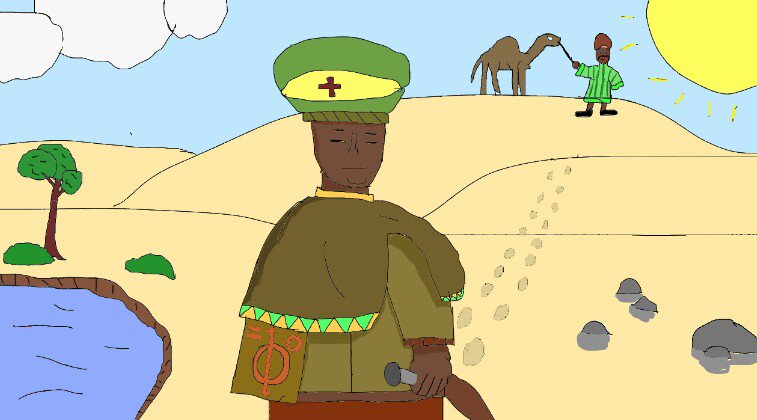 nordicsword53's tweet photo. Sudan Desert chieftian Spots a Wanderer in the Desert. #sudan #desert #chieftian #followforfollow #follow4follow #osasis https://t.co/67xG03dV7o