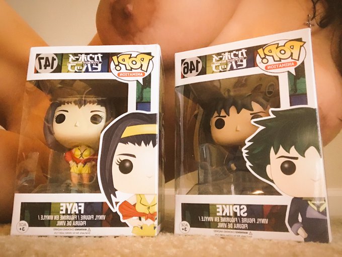 Thank you @TheWildCardJoe for m newest Funko editions!! #CowboyBebop #SeeYouSpaceCowboy #FunkoSlut https://t