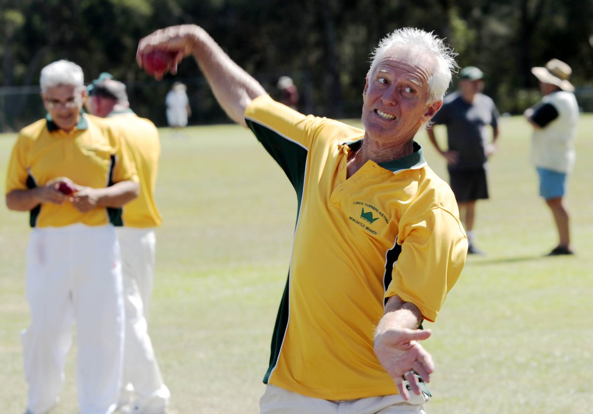 Josh_Leeson's tweet photo. No more deserving #OAM than Robert "Dutchy" Holland. Great service to cricket &amp; absolute gentleman @newcastleherald  https://t.co/xeCnPbt80a https://t.co/0VRoyGD5Ch