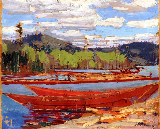 OntarioParksNE's tweet photo. #WatercraftWednesday: A Pointer Boat at #MartenRiverPP; important craft for river drives in the lumberjack era https://t.co/eymiKO6x32 https://t.co/rMGbblBR43