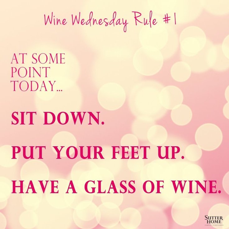 2CraftLadies's tweet photo. #WineWednesday Rule #1 - Not sure I like their wine but #SutterHome has a point here https://t.co/LnbWUnE2bT