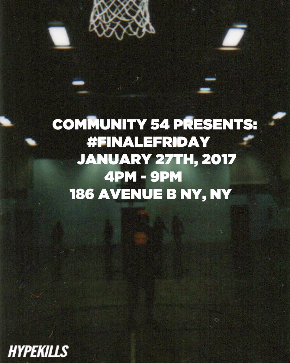 HypeKillsNYC's tweet photo. Finale Friday @Community54 NYC #HypeKills #HypeKillsMag #Hype #Community54 #StreetWear #Lifestyle #NYC #LES #StartUp #HypeBeast #Complex https://t.co/eH5CZY4ArN