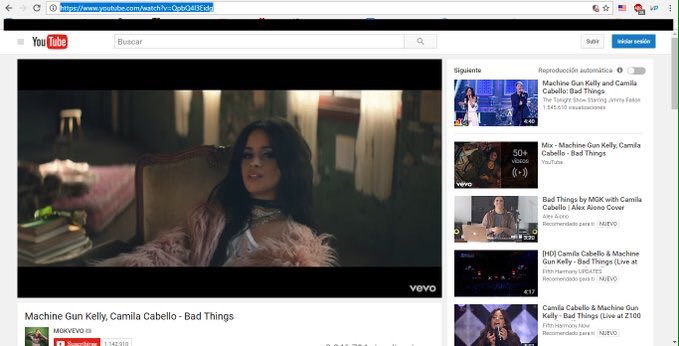 CCabelloArg's tweet photo. EL VIDEO OFICIAL TAMBIรN AYUDA EN LOS STREAMS Y ENCIMA SUMAMOS PARA EL VEVO CERTIFIED! ๐ฃ
(IP USA) #StreamBadThings https://t.co/U7kGX0UxLz https://t.co/o6P6duOkDr