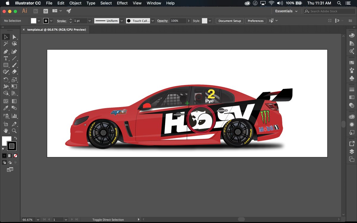 ScottADesignNZ's tweet photo. Trying out a different take on the @WalkinshawAus rebirth.  Thoughts?  Worth continuing?  

#VASC https://t.co/RabXo06QkP