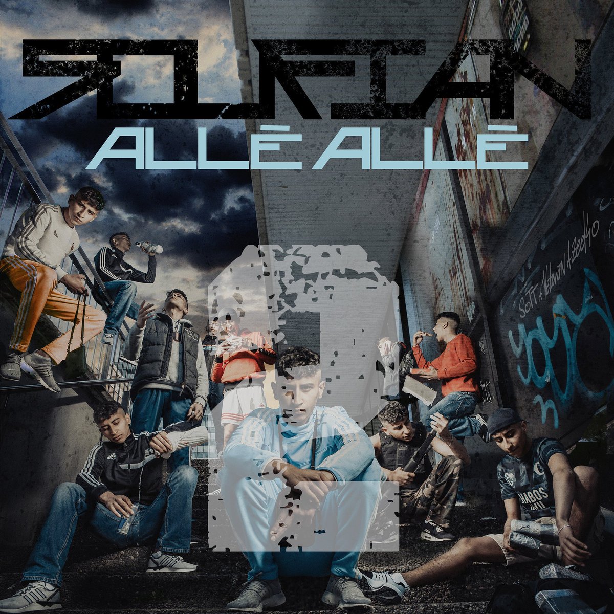 SoufianAzzlack's tweet photo. Noch 2 Tage....🏁 Bestellt euch ALLÉ ALLÉ überall vor 💿
#soufian #generationazzlack #alléallé https://t.co/Q07Ortnelt
