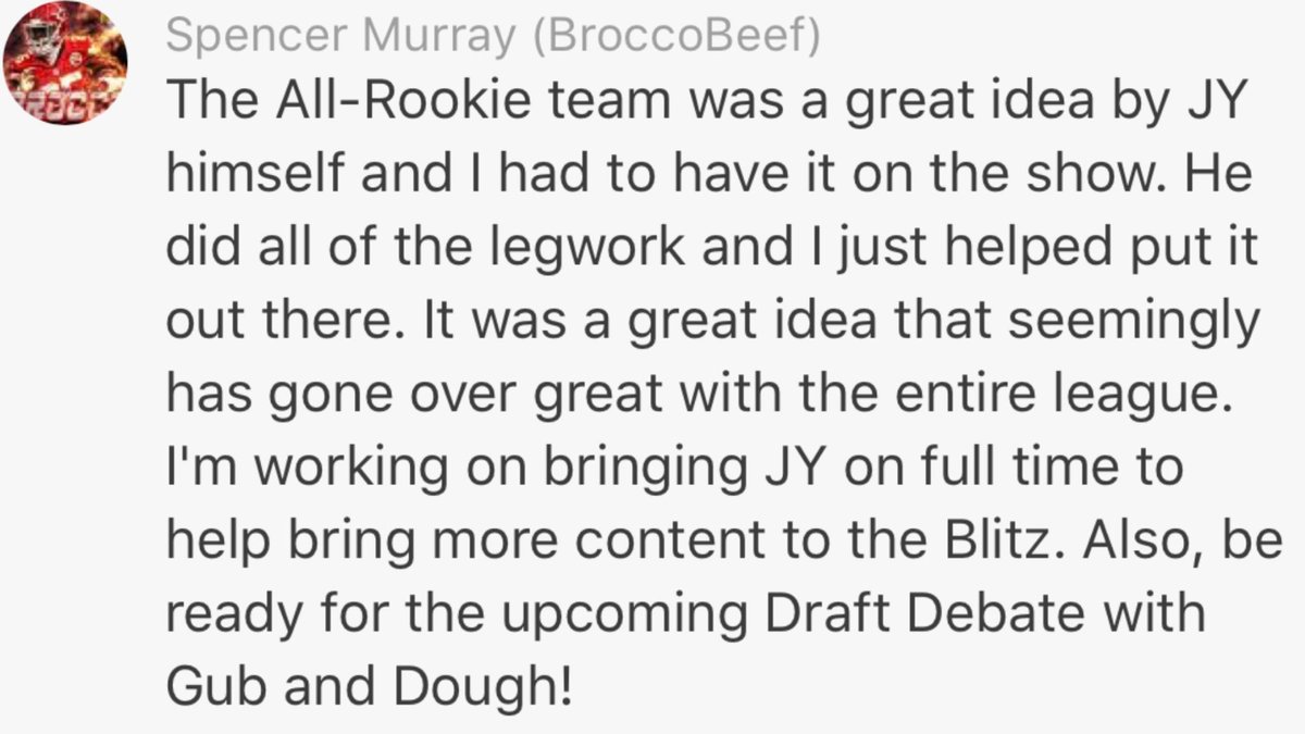 MBLInsideHuddle's tweet photo. @MBLBlitz has taken it to another level with it's all rookie team!!! #Mbl_Mag @BomberLeague https://t.co/M1duKFgAhQ