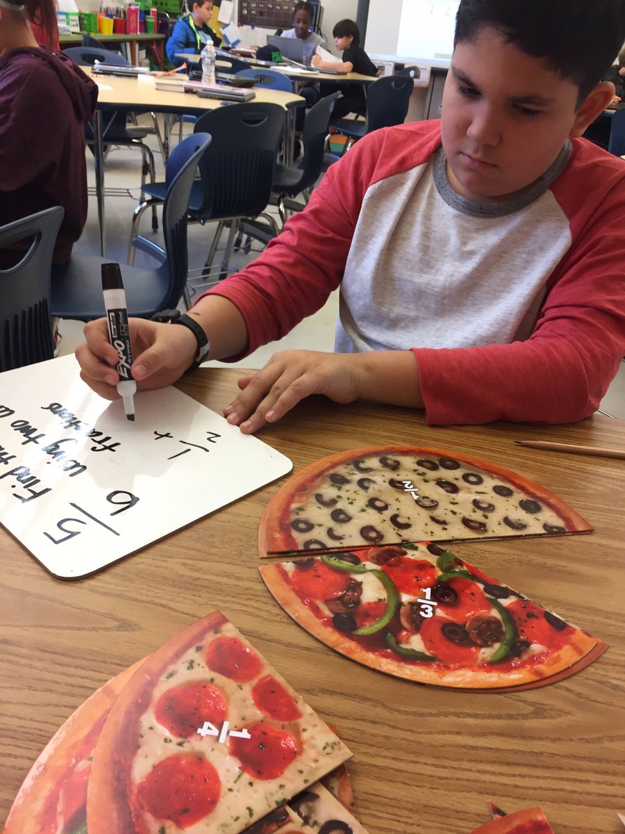 IrenaHall_GSCES's tweet image. Students built an appetite for finding sums of fractions using only two unit fractions! #learninghandson
