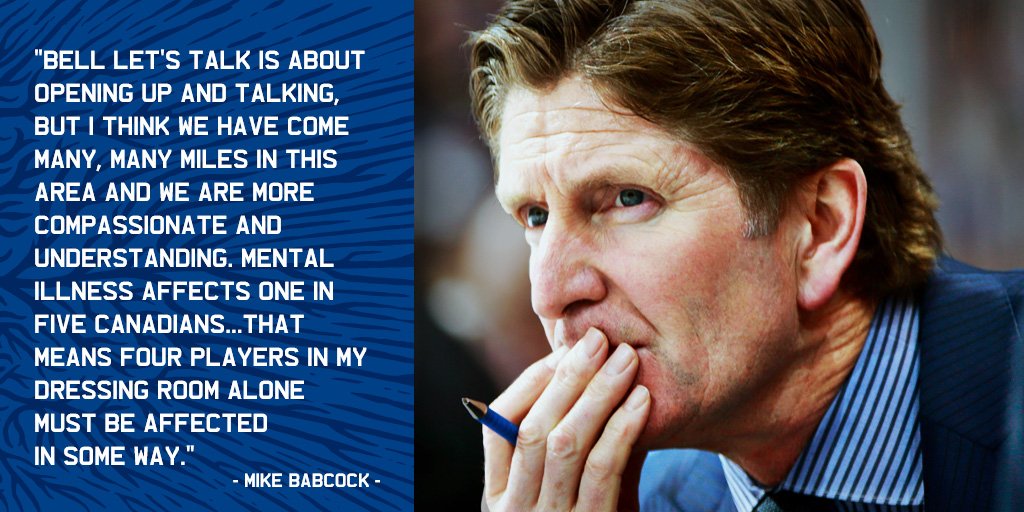 MapleLeafs's tweet image. Read more on why the Leafs are supporting Mental Health Awareness: atnhl.com/2jZSC9u

#TMLtalk #BellLetsTalk