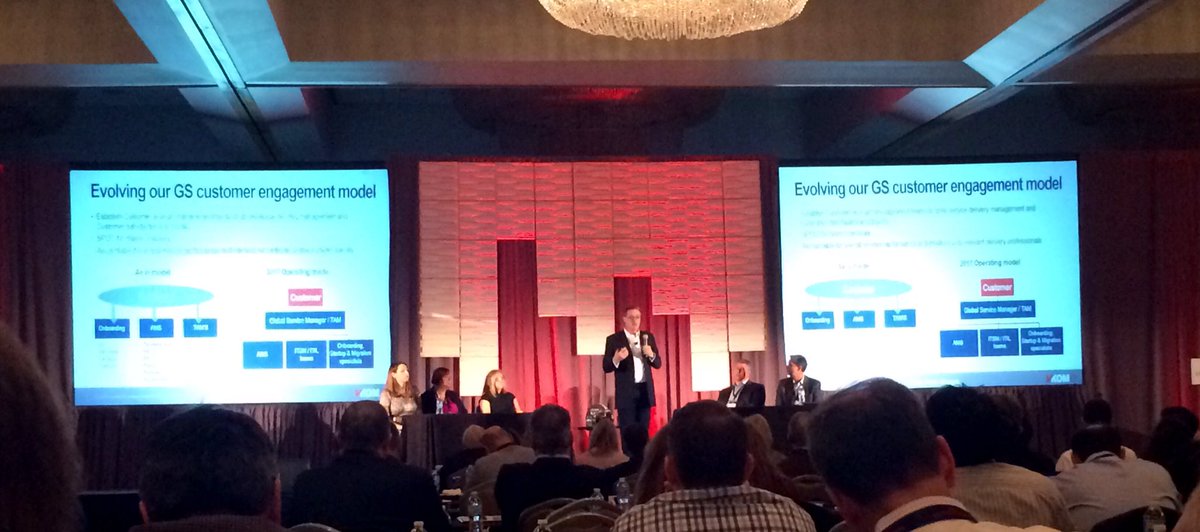 LoriHurl's tweet photo. @lacostepg @lzholland and the GS leadership team did a great job presenting.  Great energy! #vkom17 https://t.co/v03qjnFrhD