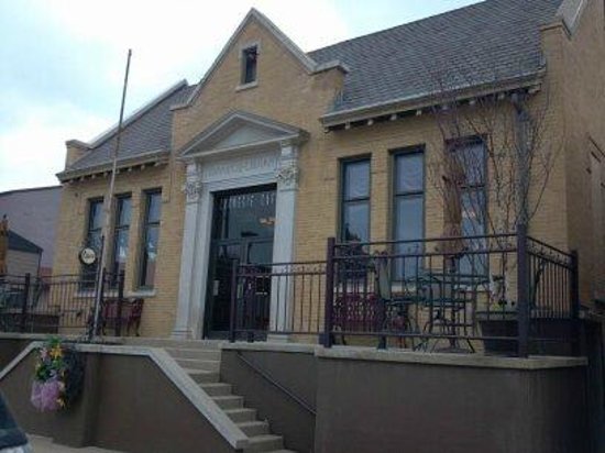 ccedciowa's tweet photo. Turn-key restaurant for sale, Lake City, #Iowa in former Carnegie Library, includes building &amp; all contents. Info: https://t.co/JCChRZdcOl https://t.co/jBtjkpNwCE