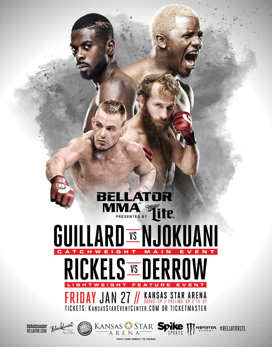 kansas_star's tweet photo. #Bellator171 Weigh-ins live from our Rotunda area tomorrow @ 5PM. Come watch @TheCaveman316 and @ChrisHarrisMMA weigh-in. All ages welcome. https://t.co/8TxuguaQla
