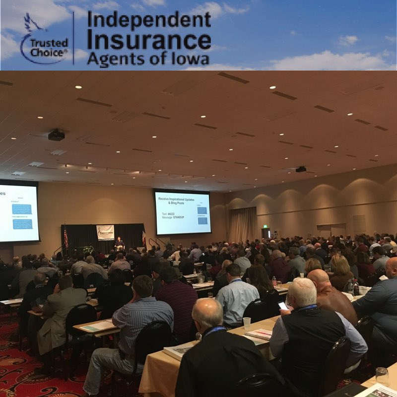 chrisanorton16's tweet photo. Thanks Independent Insurance Agents of Iowa for the standing ovation today! #PowertoStand https://t.co/W9F7iaqO44