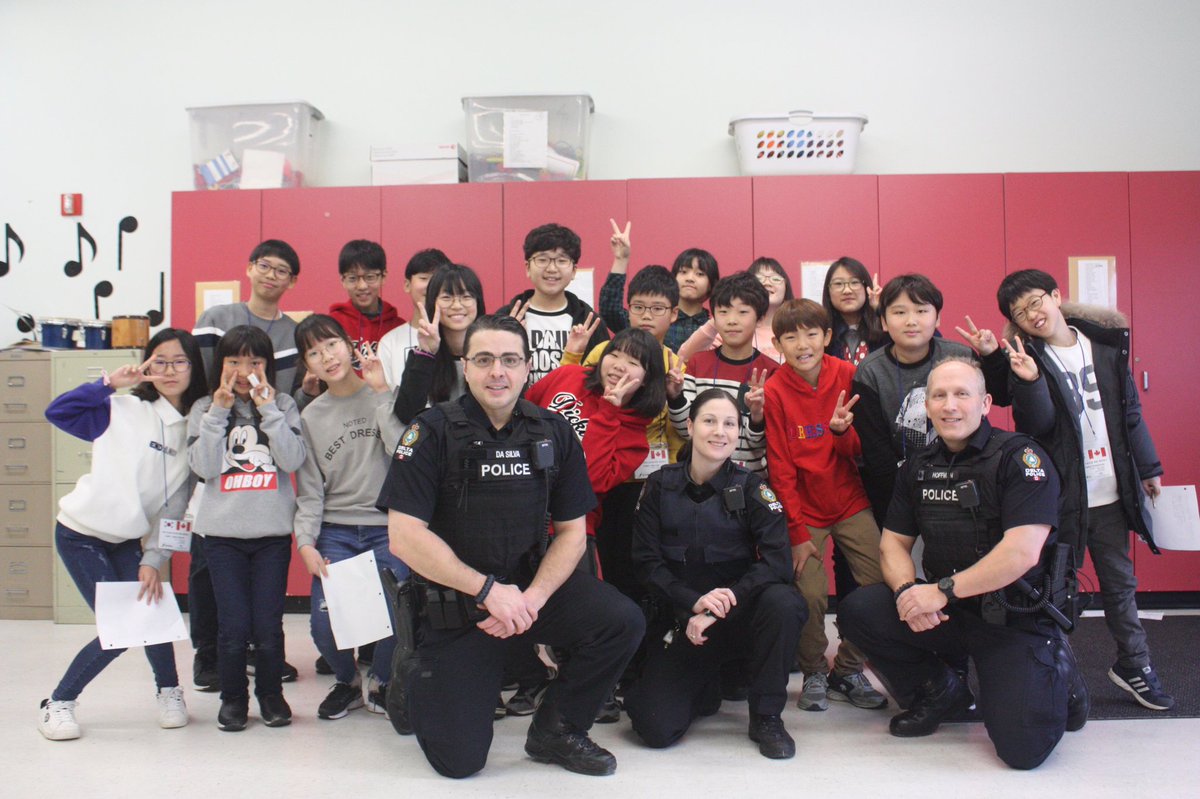 Great morning speaking to Korean International students at Hellings Elementary.