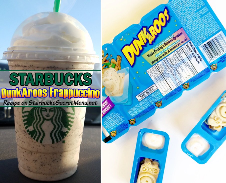StarbucksMenu's tweet image. Take a walk down memory lane with a #Starbucks #DunkAroosFrappuccino Recipe here: starbuckssecretmenu.net/dunkaroos-frap… #StarbucksSecretMenu