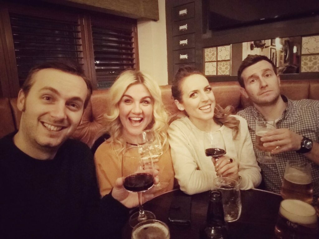 A night out after our first show. Looking forward to tomorrow nights show here <a href="/BHillCivic/">The Civic - Brierley Hill</a> . #dickwhitty #teamtour