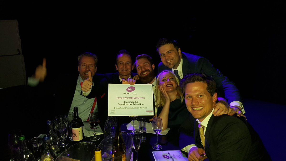 MatteoOttavian3's tweet photo. #bettawards highlycommended internationaldigital educationresource2017 #wevejuststarted #soundtrap #letsrevolutionizethewaywedomusictogether https://t.co/YkDpa44k6D