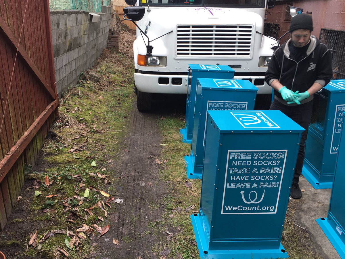 WeCountOrg's tweet photo. New #BoxOfSox finished! We're looking for more local businesses and communities to #Sponsor a Box - Email us at info@wecount.com! https://t.co/uCO2VogOkg