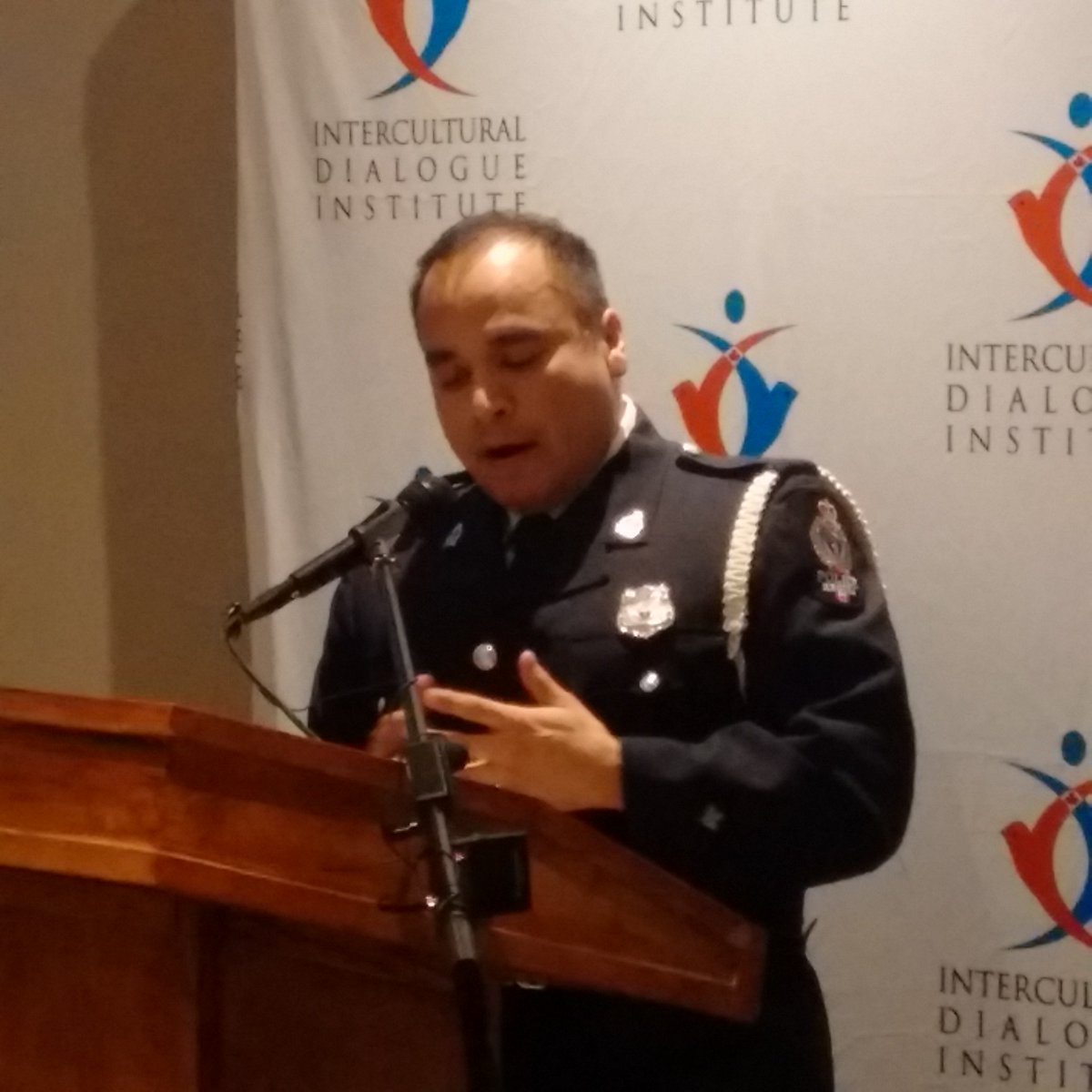 InspOrtman's tweet photo. Congrats Cst. McArthur on being awarded the IDI Public Hero's Award @reginapolice https://t.co/kVqXeLQpnK