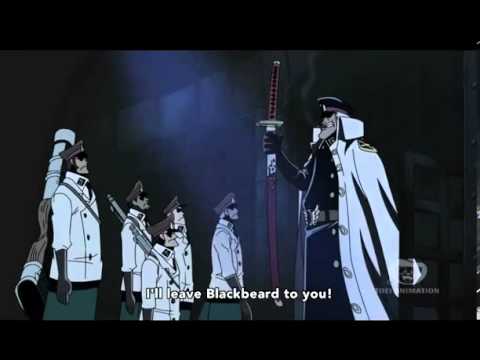 Shiryu, capitán del segundo navío de los piratas de Kurohige se presenta.

¿RT?