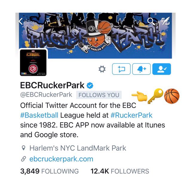 KeyPlayerNation's tweet photo. To Cool to be connected with the Official @EBCRuckerPark You know they have seen every #KeyPlayer on their court! #RuckerPark #IsKey 
🔑🏀🌎⛹🏽👀 https://t.co/dNZzRAfGz5