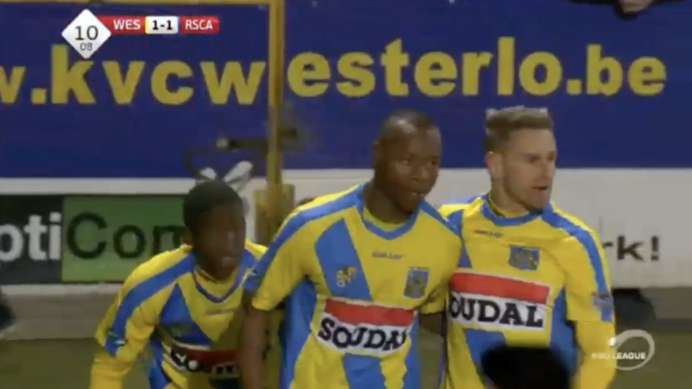 Fantomen_SvFF's tweet photo. Första målet för Carlos Strandberg i Westerlo https://t.co/BD32cXBkGC https://t.co/tY5z4WSCL2