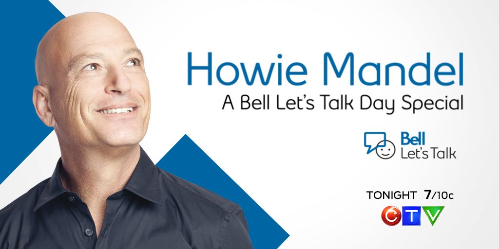 CTV's tweet photo. RT if you're joining the conversation! #BellLetsTalk cc: @howiemandel @Bell_LetsTalk @melissagrelo https://t.co/P0nRtxtqeD