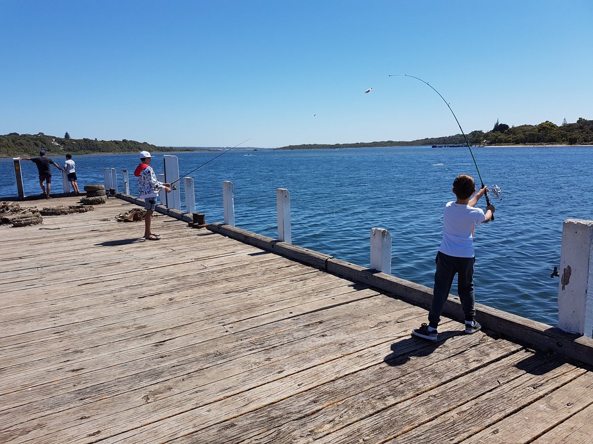 Great start to Australia Day dangling a line off the jetty with 2 of my sons... #AustraliaDay