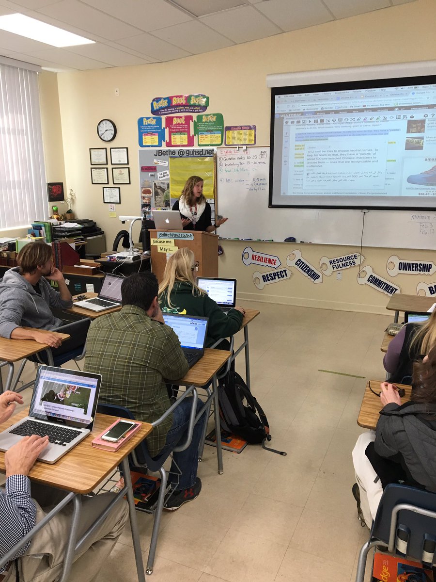 JasonBabineau's tweet photo. Instructional Tech Team leading PD workshops. Great job @MitchellJames92 @anthonyrdevine @MrEnerva &amp; Ms. Fosselman! @ECVHS #ecvfutureforward https://t.co/LAO7qZstM5