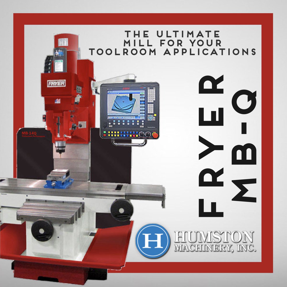 humstonmachinry's tweet photo. Contact Humston Machinery for your toolroom equipment needs. https://t.co/1FqLUYB7OK
#fryer #fryercnc #toolroom #toolroommill https://t.co/lirEqdi38h