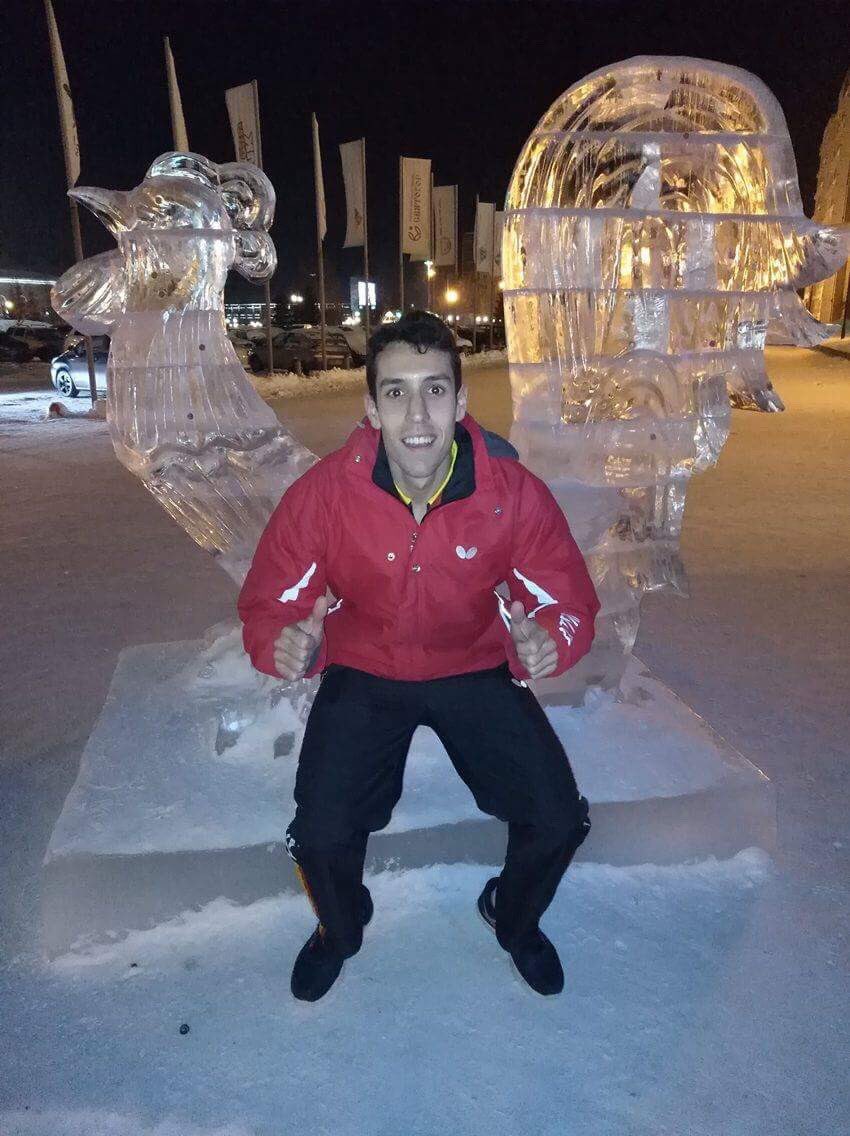 Felicitaciones #España felicitaciones <a href="/robles_4/">Alvaro Robles</a> gran triunfo! #TenisDeMesa