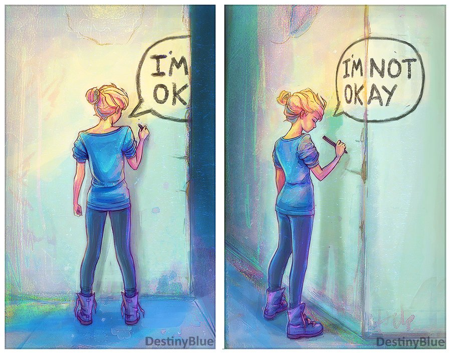 DeviantArt's tweet photo. Support #MentalHealth. For every tweet/retweet using #BellLetsTalk, Bell will donate 5¢ to mental health programs. https://t.co/ho3rsmxdZW https://t.co/NvHXFc7odJ