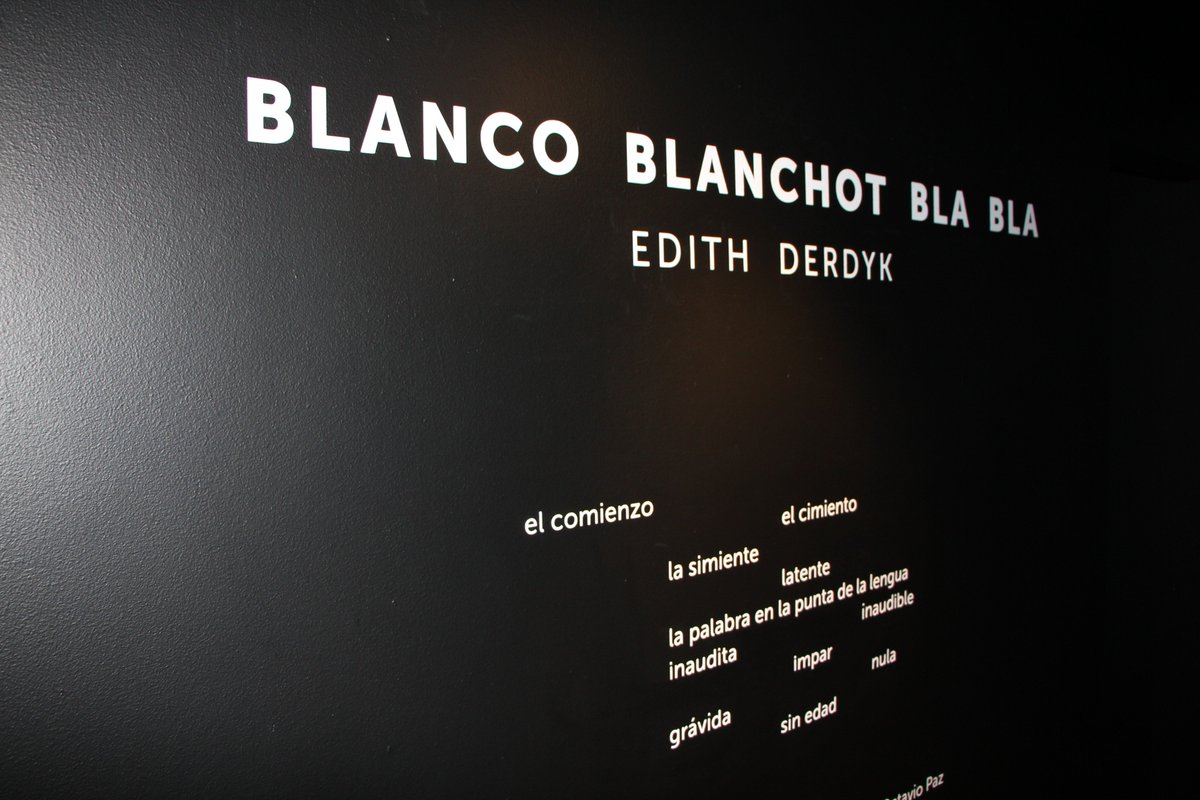 cenartmx's tweet photo. Hasta el 29 de enero podrás visitar la muestra Blanco Blanchot Bla Bla de la brasileña #EdithDerdyk. Consulta https://t.co/wN1sEEZcw4 https://t.co/ymOVj2oQwg