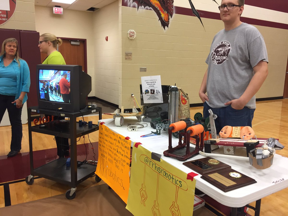 Representing at the RRHS elective fair!