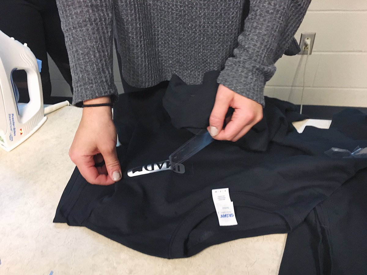 ImpactMAD's tweet photo. We made t-shirts today! What'd you do?! 😎😎 #IMAD https://t.co/M8YpxoaP3D