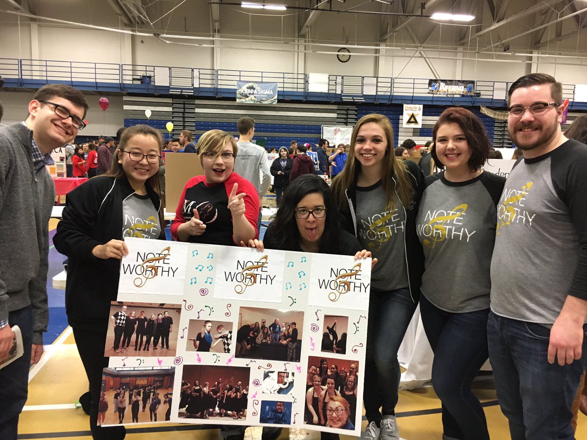 NoteworthyFSU's tweet image. Come see us at Activities Night!