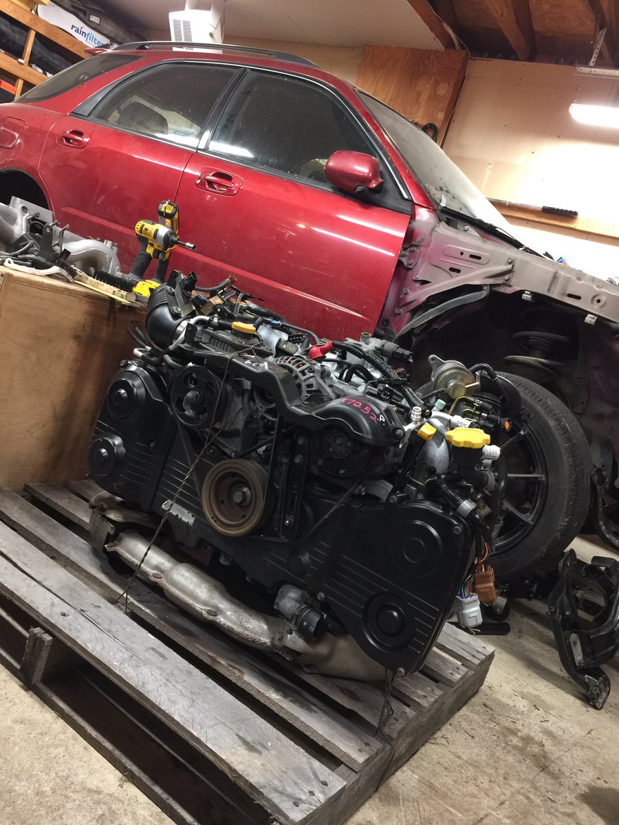 ElDiabloRally's tweet photo. The new heart of El Diablo arrived today. Still waiting on gaskets to arrive before it can go in the car. https://t.co/sJwvdBrcec