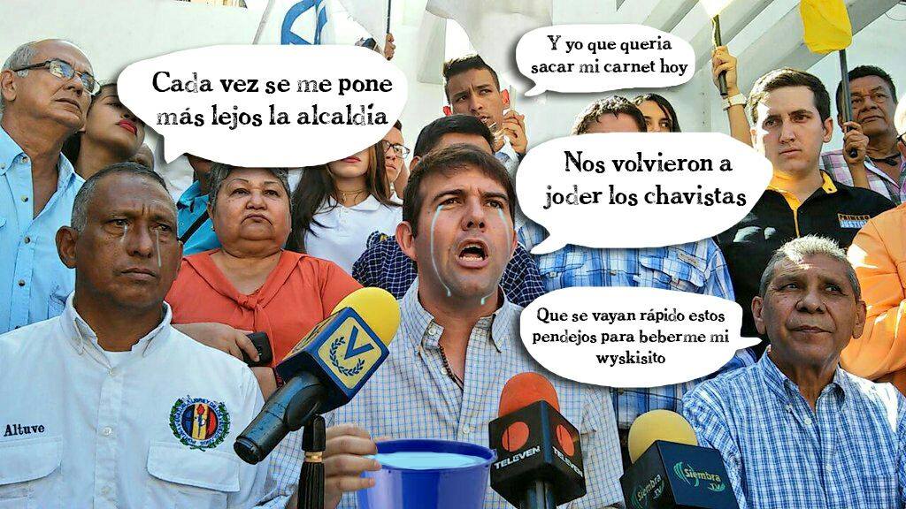 Guárico rechaza los intentos golpistas de la derecha que solo busca armar show mediáticos y perturbar la paz de los patriotas
 #MUDgrienta