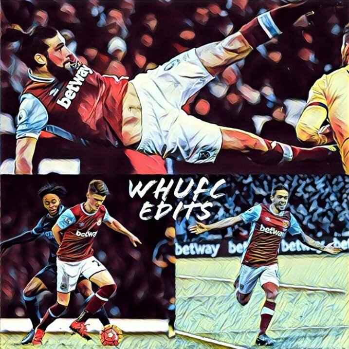 WestHamUnitedFP's tweet photo. Thank you to everyone for 50 followers, we are half way to 100.😀

This is a little bit of West Ham fan art from whufc_edits10 on Instagram https://t.co/EZw4uxqNrP
