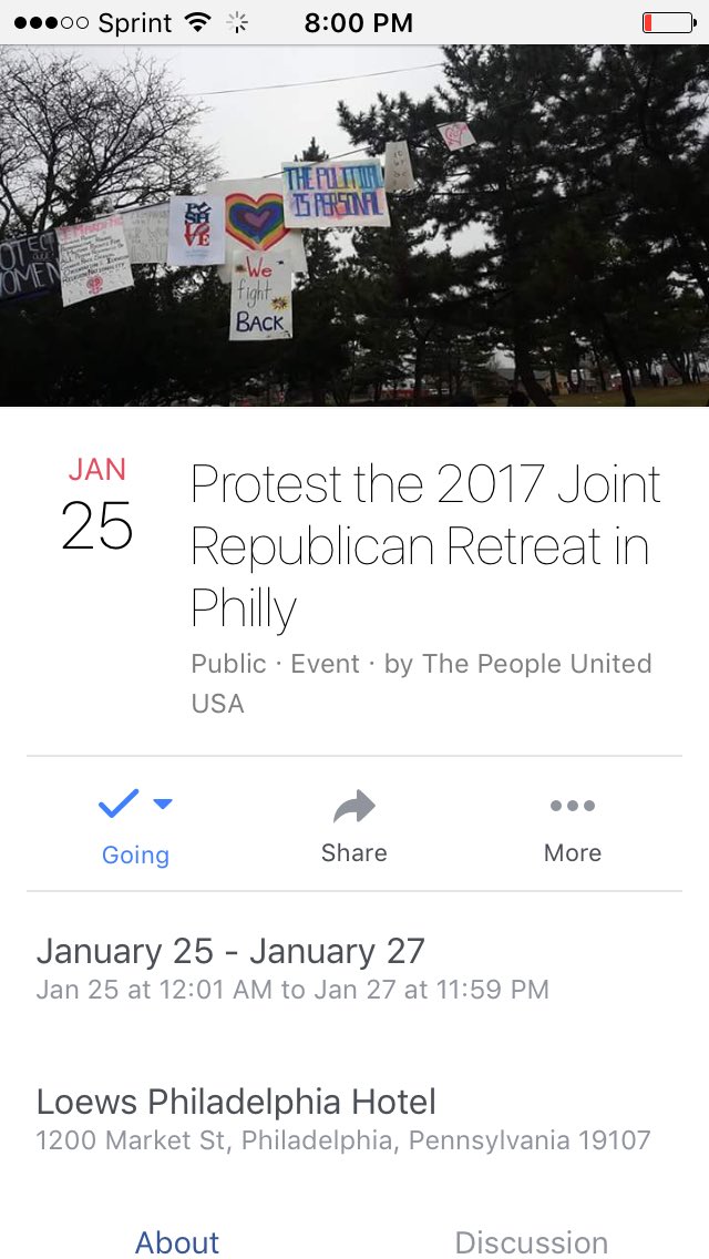 Bc recommends yall look up and attend events this week around philly