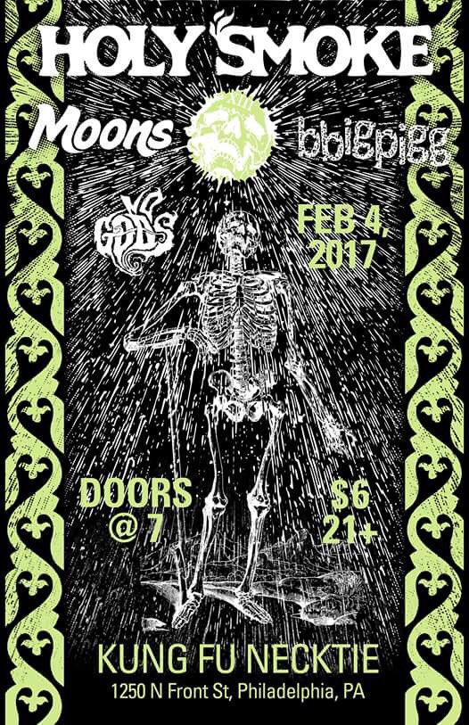 heavymoons's tweet photo. Next Saturday with @NoGodsPA at Kung Fu. Doors @ 7, $6, 21+, $2 Lionshead cans. #heavymoons https://t.co/CNVSgh6hA9