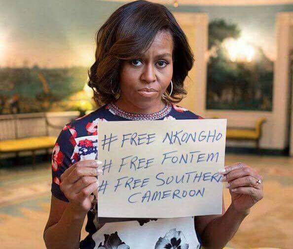 KubertKB's tweet photo. #FreeNkongho
#FreeFontem 
#FreeManchoBibixy 
#FreeAyahpaul
#restorefederalism in Cameroon https://t.co/0sMyVQUbBr