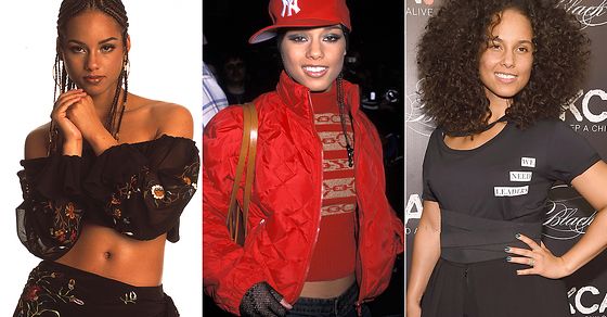 Happy birthday, Her super cool style evolution:  