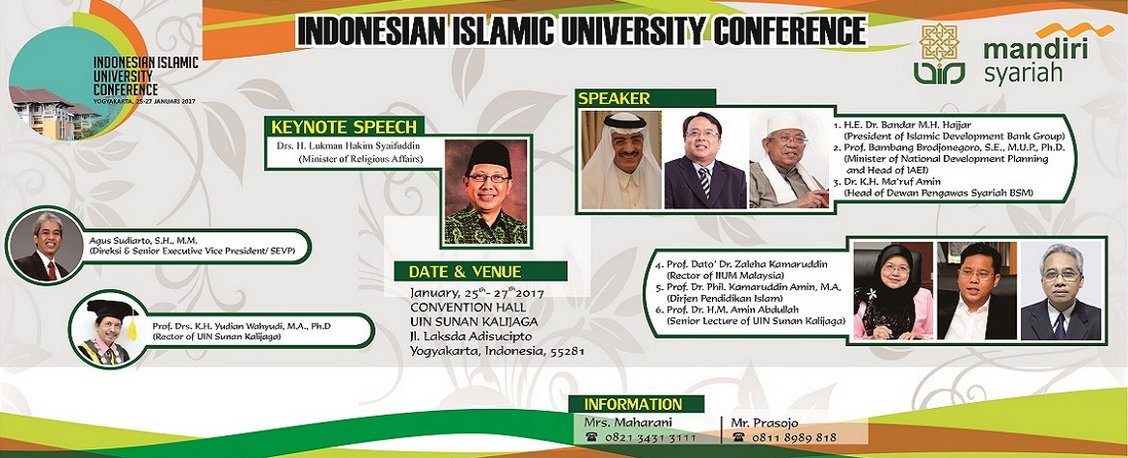 Terima Kasih atas kehadirannya Pak <a href="/lukmansaifuddin/">Lukman H. Saifuddin</a> kemarin dalam acara Indonesian Islamic University Conference :)