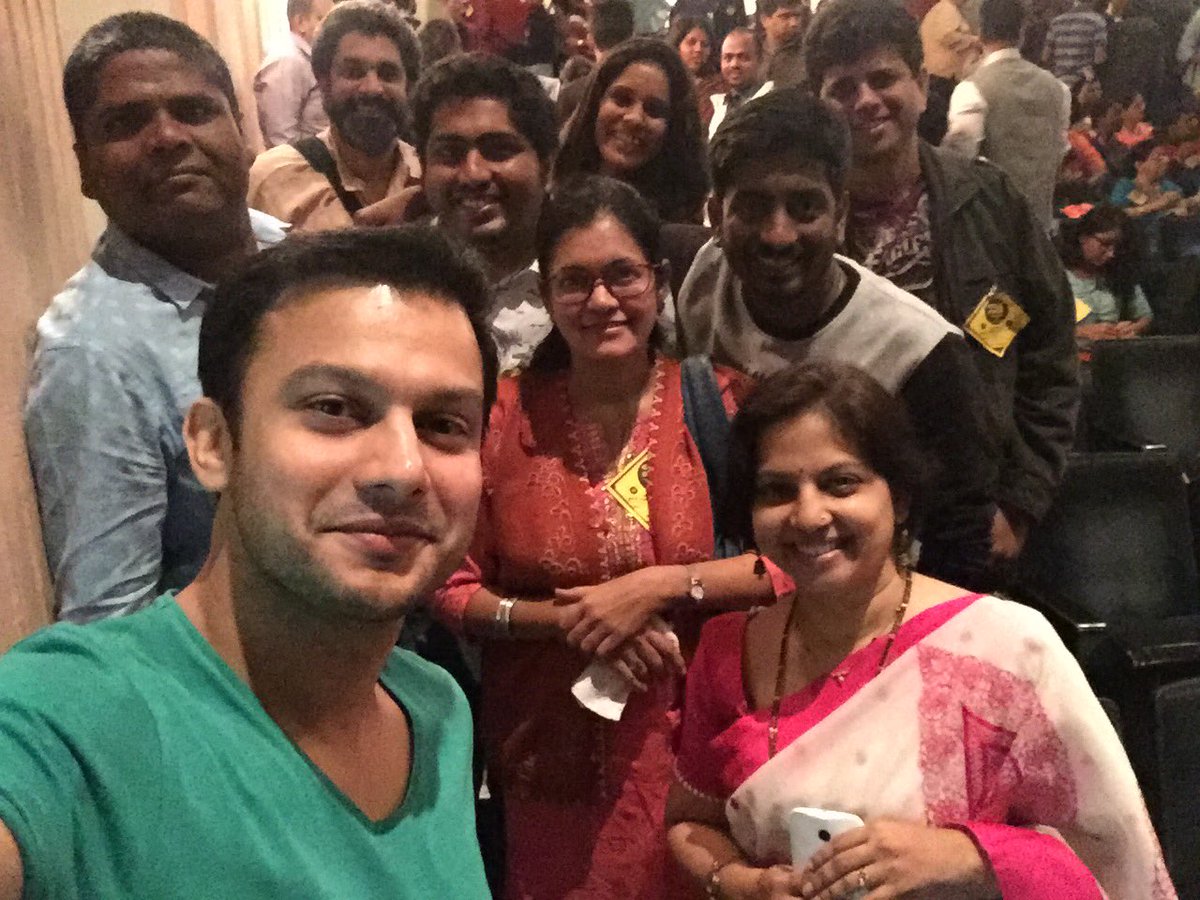 adinathkothare's tweet photo. @ #Savaai ! Spellbound by the immense talent and rejuvenated with the euphoric energy !!! https://t.co/IL10kmYEvm