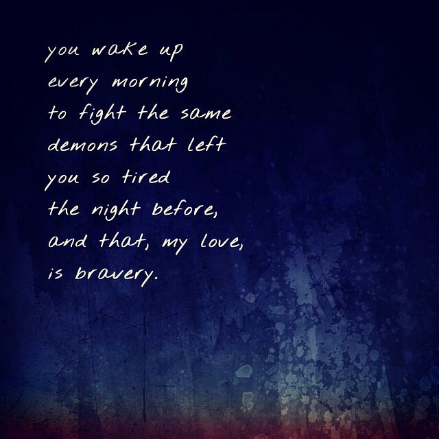 bluepixeldesign's tweet photo. It's a disorder, not a decision. A flaw in chemistry, not character. #mentalillness #bellletstalk https://t.co/l8WRjVMtTv