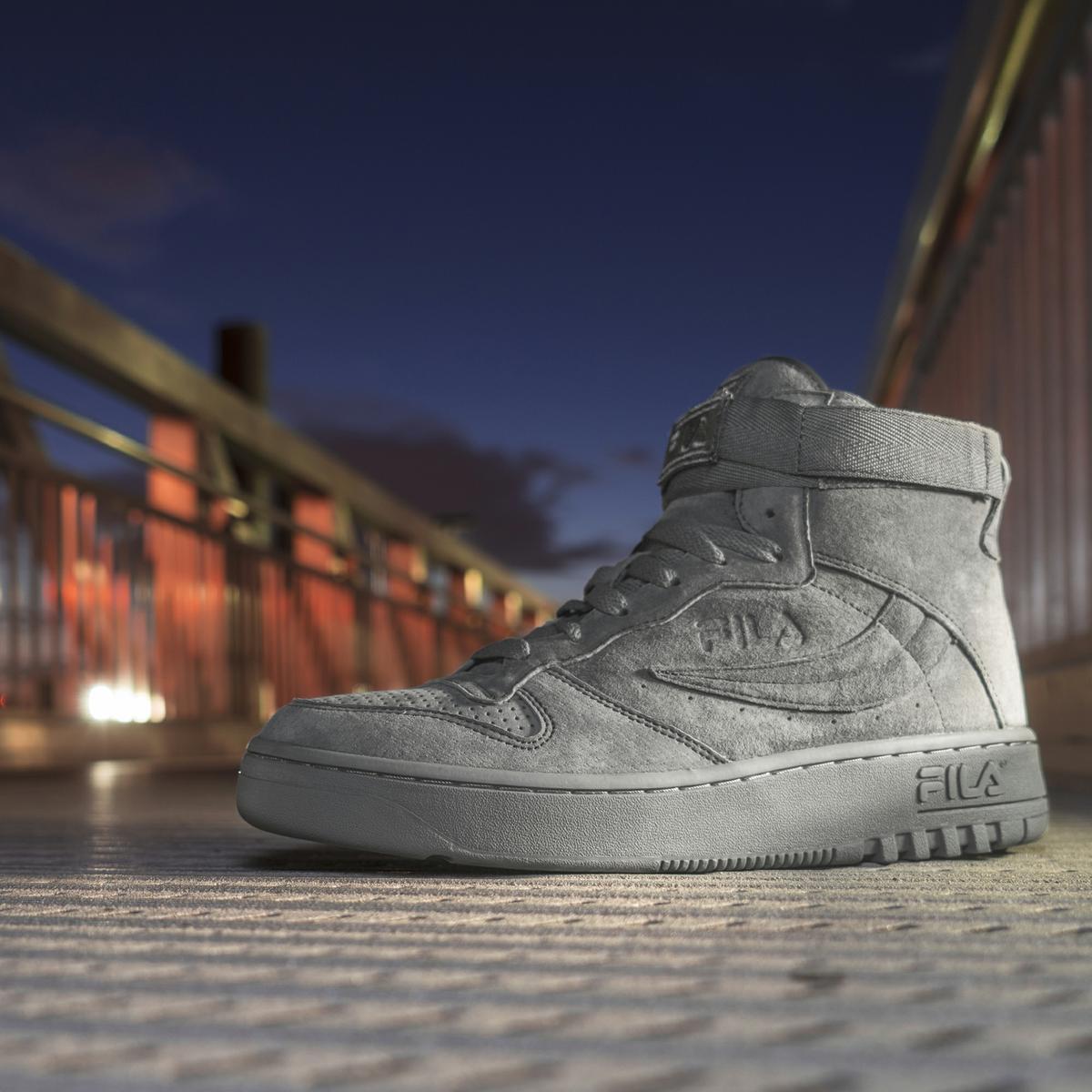ComplexBets's tweet photo. The @FILAUSA "Concrete Pack" featuring the FX-100 and Original Fitness release this Friday, Jan. 27 in men's and kids' sizes. https://t.co/5X1PYhTcv9