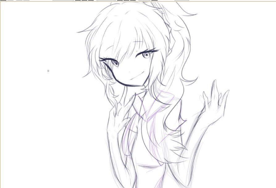 sleeplesseater's tweet photo. a wip of lillie from pokemon sun / moon ! :3c https://t.co/RegLeztfAD