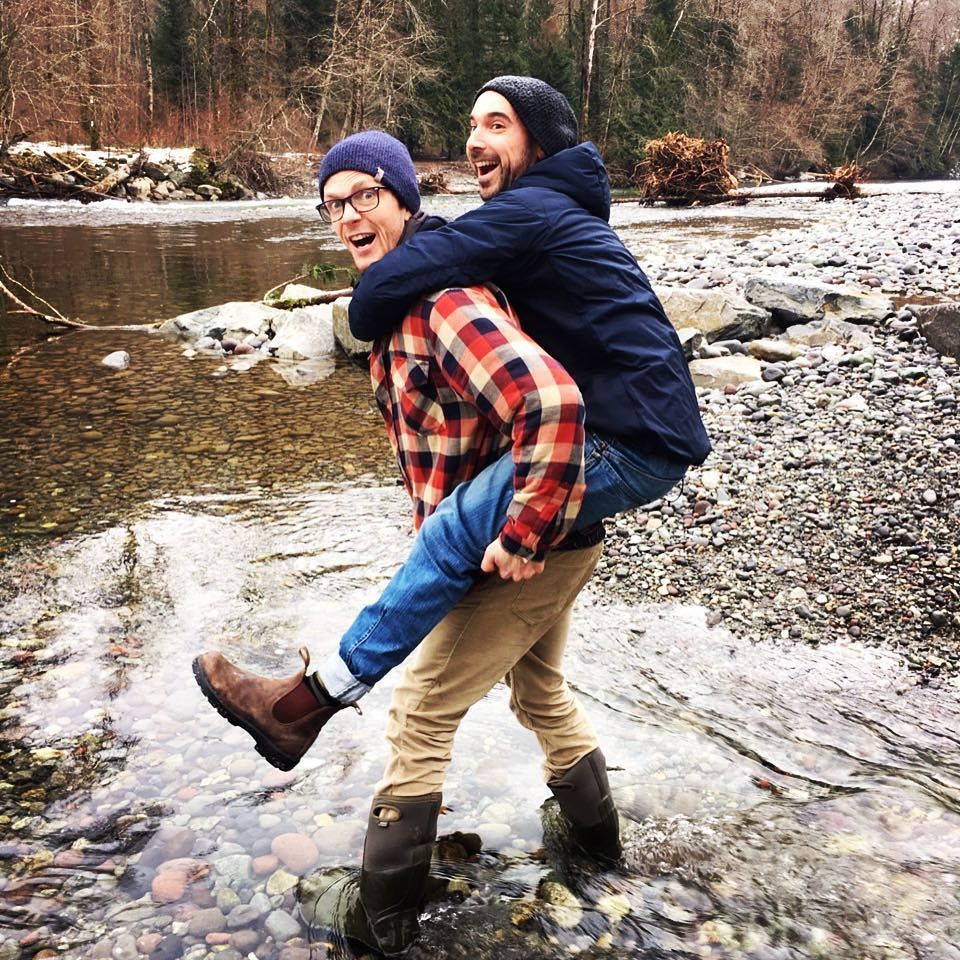 That moment when your boss carries you across a river so you don't get your feet wet!! #de… ift.tt/2jz911H