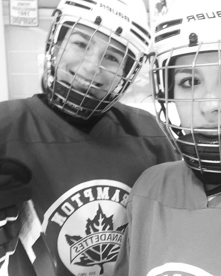 megghurrell's tweet photo. #BellLetsTalk about the sport and teammates that get me through most days #difd 💜💙 https://t.co/eQlWVlI9Np